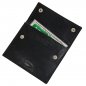 Preview: Brustbeutel Leder RFID Schutz Brusttasche Klarsichtfach Security Wallet 10018